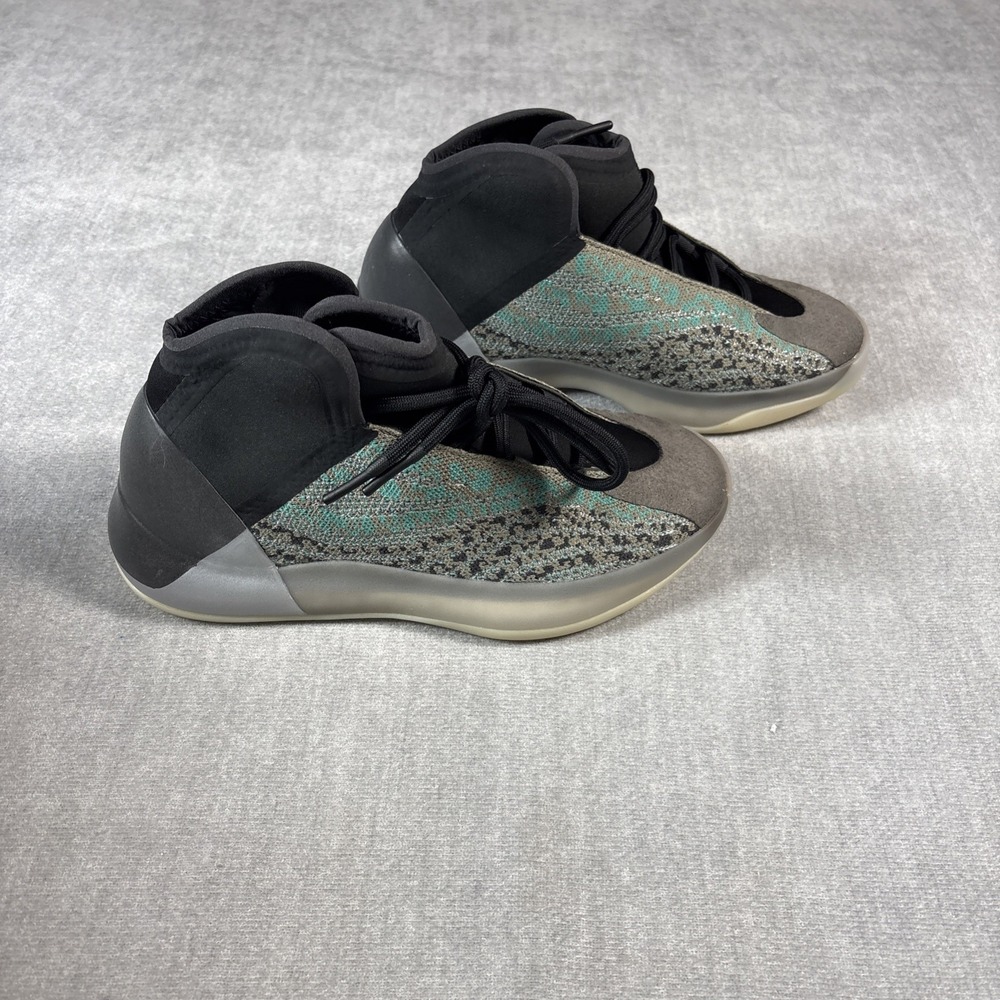 adidas Yeezy Quantum Teal Blue Black Gray Mens Size 6 Sneaker G58864